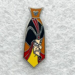 🔮‎ 5/$25 Disney Villain Neckties Aladdin Jafar Pin